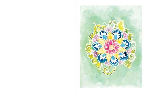 Produktbild: The Reverse Coloring Book(TM): Mindful Journeys