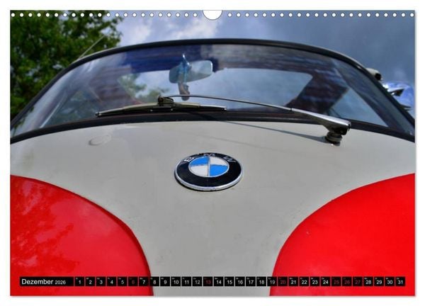 Produktbild: BMW Isetta - Die Knutschkugel (Wandkalender 2026 DIN A3 quer), CALVENDO Monatskalender