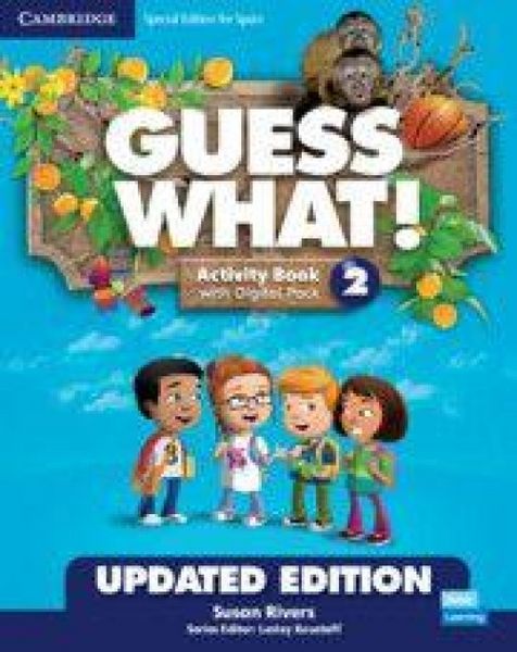 Produktbild: Guess What! Level 2 Activity Book with Digital Pack and Home Booklet Special Edition for Spain Updated