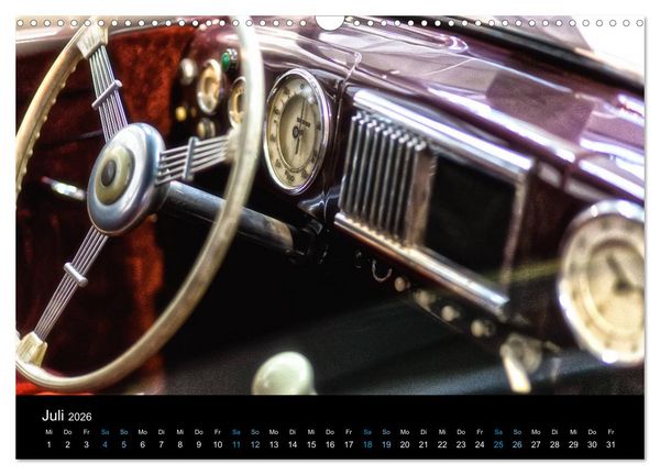 Produktbild: CLASSIC COCKPITS - Funktionale Kunstwerke aus einer anderen Zeit (Wandkalender 2026 DIN A3 quer), CALVENDO Monatskalender