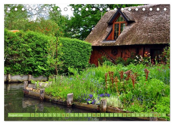 Produktbild: Spreewald - Idyllische Heimat der Sorben (Tischkalender 2026 DIN A5 quer), CALVENDO Monatskalender