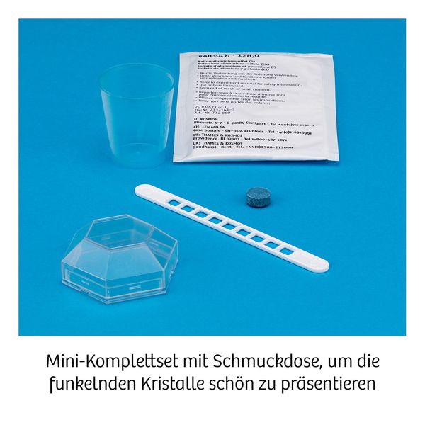 Produktbild: Blaue Kristalle selbst z&uuml;chten