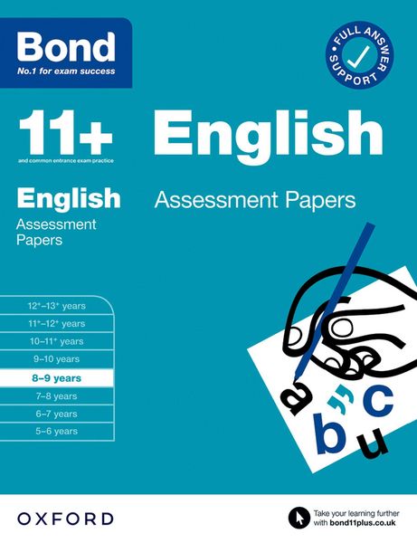 Produktbild: Bond 11+ English Assessment Papers 8-9 years (for GL Assessment & other 11 plus exams)