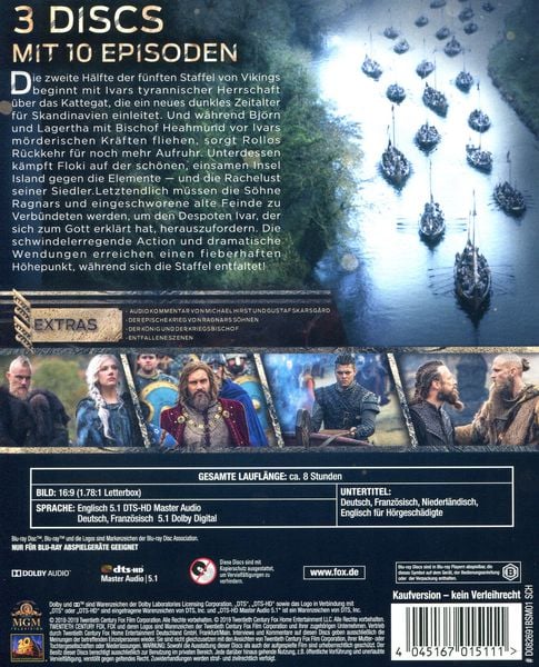 Vikings - Season 5.2 [3 BRs]