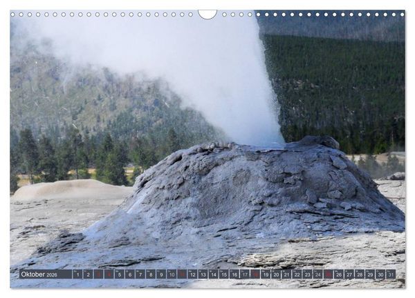 Produktbild: Der Yellowstone Nationalpark (Wandkalender 2026 DIN A3 quer), CALVENDO Monatskalender