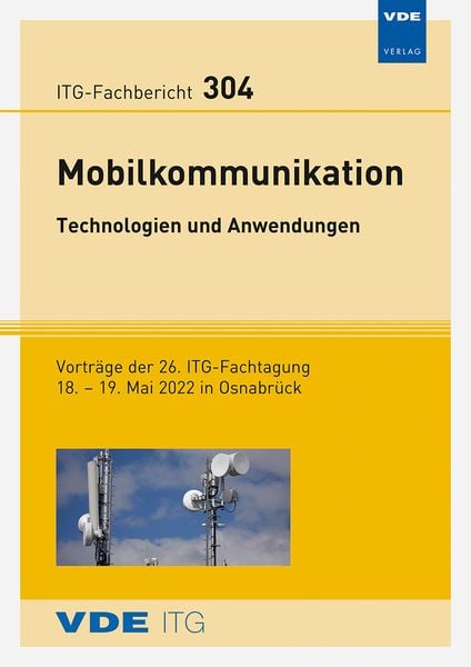 Produktbild: ITG-Fb. 304: Mobilkommunikation &ndash; Technologien und Anwendungen