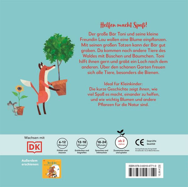 Produktbild: Toni & Lou. Ein Garten f&uuml;r die Tiere