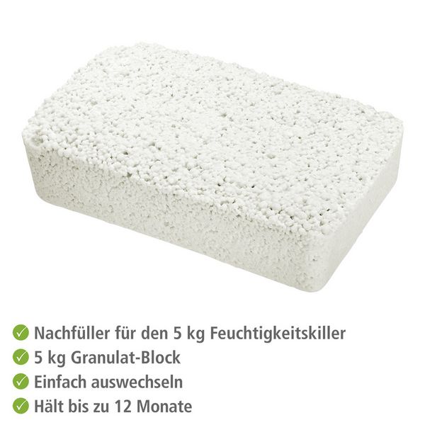 Produktbild: Feuchtigkeitskiller 5 kg Nachf&uuml;llpack, Raumentfeuchter