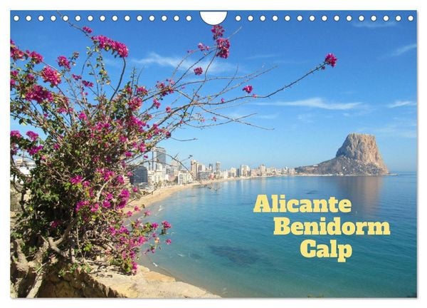 Produktbild: Alicante - Benidorm - Calp (Wandkalender 2026 DIN A4 quer), CALVENDO Monatskalender