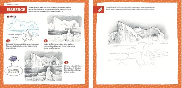 Produktbild: Die Kunst des Zeichnens f&uuml;r Kinder Starter-Block - Natur