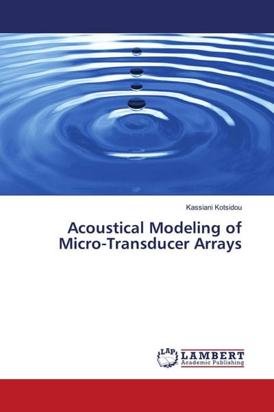 Produktbild: Acoustical Modeling of Micro-Transducer Arrays