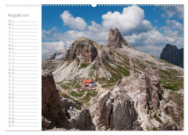 Produktbild: Wundervolle Pl&auml;tze in S&uuml;dtirol (Wandkalender 2026 DIN A2 quer), CALVENDO Monatskalender