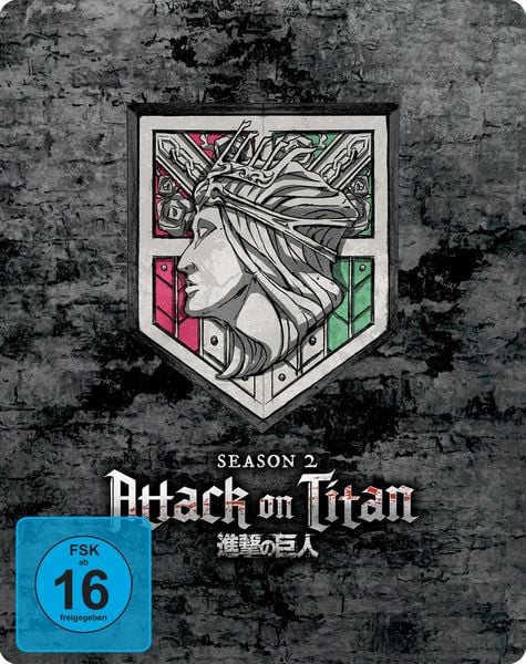 Attack on Titan - Staffel 2 - Gesamtausgabe - Steelbook - Limited Edition [2 BRs]