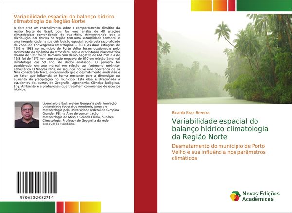 Produktbild: Variabilidade espacial do balan&ccedil;o h&iacute;drico climatologia da Regi&atilde;o Norte