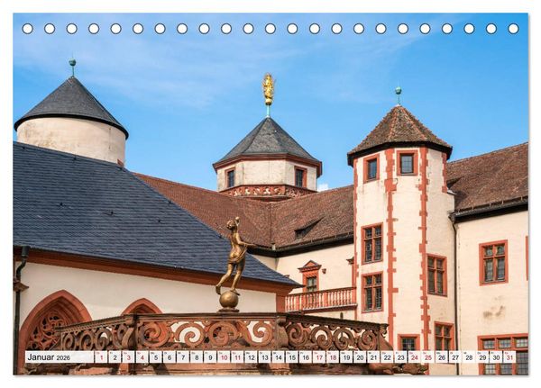 Produktbild: W&uuml;rzburg - Bayern (Tischkalender 2026 DIN A5 quer), CALVENDO Monatskalender