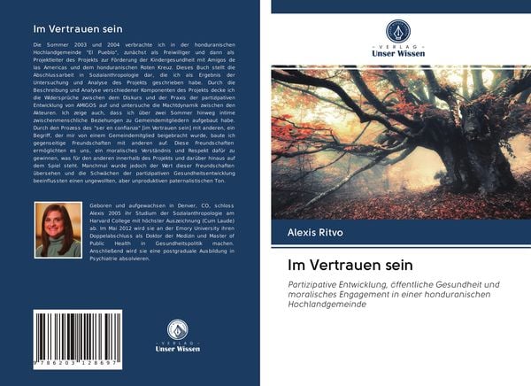 Im Vertrauen sein, Taschenbuch von Alexis Ritvo, Verlag Unser Wissen, 9786203128697