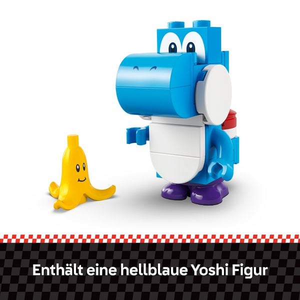 Produktbild: LEGO Super Mario: Mario Kart &ndash; Yoshi-Bike, Nintendo Spielset 72031