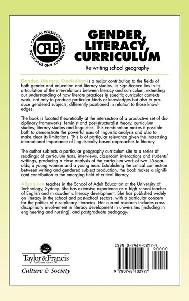Produktbild: Gender, Literacy, Curriculum