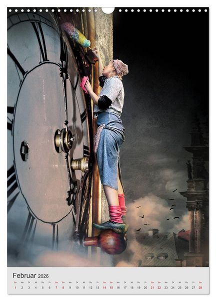 Produktbild: Zwischenzeitlich im Reich der Fantasie (Wandkalender 2026 DIN A3 hoch), CALVENDO Monatskalender