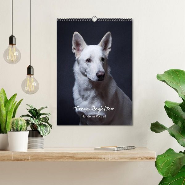 Produktbild: Treue Wegbegleiter, Hunde im Portrait. (Wandkalender 2026 DIN A3 hoch), CALVENDO Monatskalender