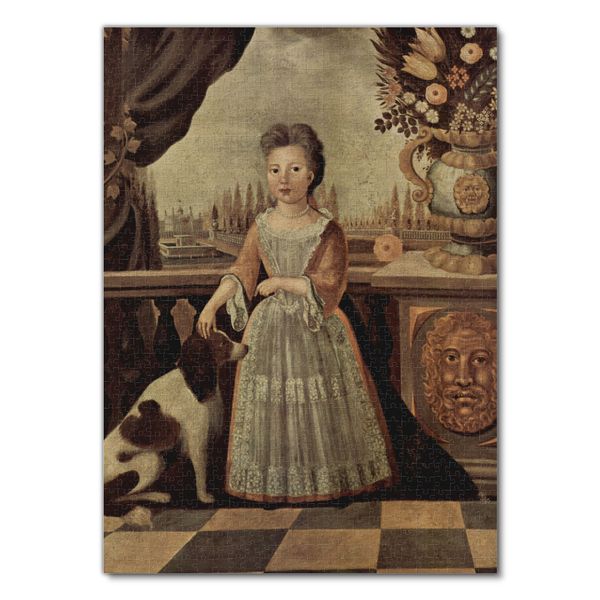 Produktbild: Lais Puzzle Justus Engelhardt K&uuml;hn - Portr&auml;t der Eleonor Darnhall 1000 Teile