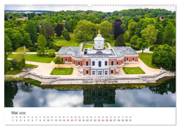Produktbild: Potsdam - UNESCO Weltkulturerbe und Stadt der Schl&ouml;sser und G&auml;rten (Wandkalender 2026 DIN A2 quer), CALVENDO Monatskalender