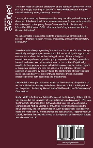 Produktbild: Ethnopolitical Encyclopaedia of Europe
