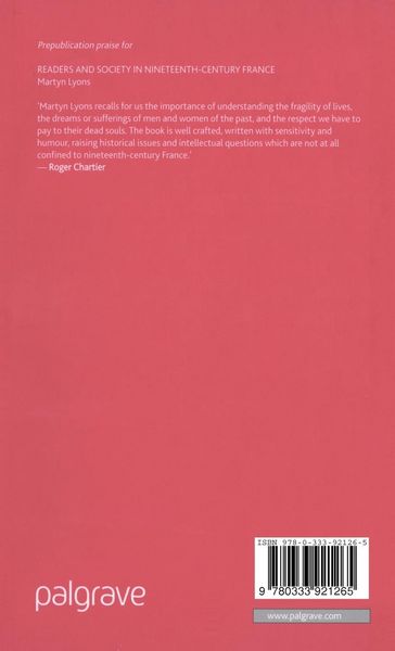 Produktbild: Readers and Society in Nineteenth-Century France