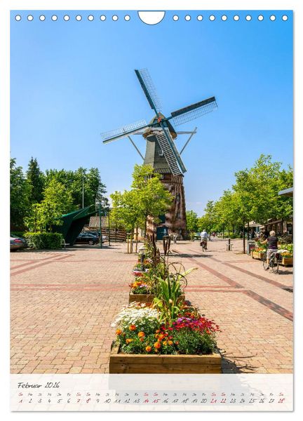 Produktbild: Papenburg. L&auml;ngste Fehnkolonie Deutschlands (Wandkalender 2026 DIN A4 hoch), CALVENDO Monatskalender