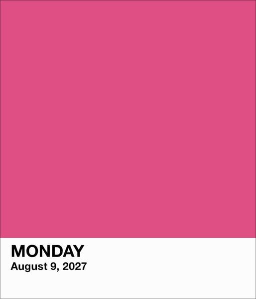 Produktbild: PANTONE Page-A-Day&reg; Gallery Calendar 2027
