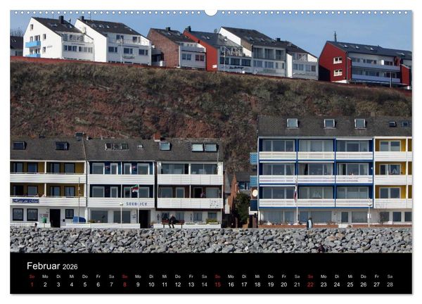 Produktbild: Helgoland (hochwertiger Premium Wandkalender 2026 DIN A2 quer), Kunstdruck in Hochglanz