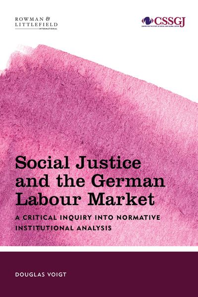 Produktbild: Social Justice and the German Labour Market