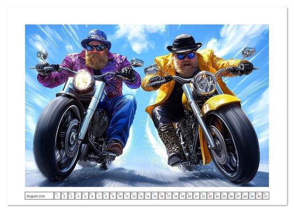 Produktbild: Zero Rider (Wandkalender 2026 DIN A3 quer), CALVENDO Monatskalender