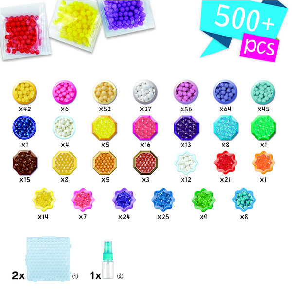Produktbild: Aquabeads Einhorn Freunde Bastelset
