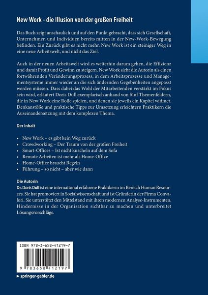 Produktbild: New Work - die Illusion von der gro&szlig;en Freiheit
