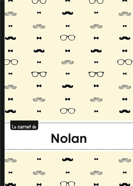 Produktbild: Carnet nolan lignes,96p,a5