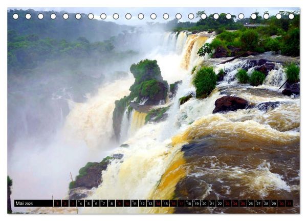 Produktbild: Argentinien - Von Iguazu bis Feuerland (Tischkalender 2026 DIN A5 quer), CALVENDO Monatskalender