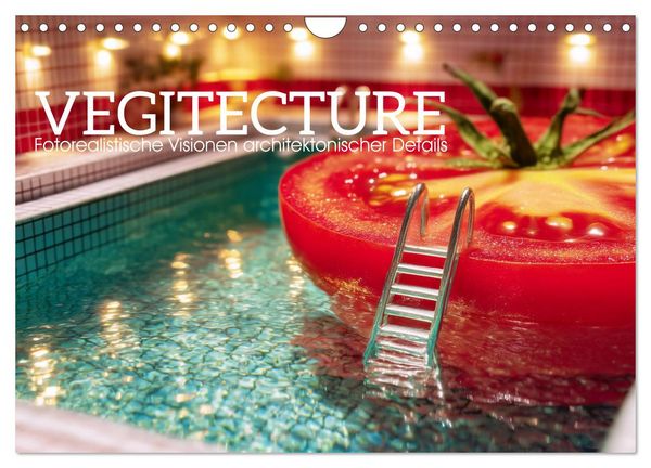 Produktbild: Vegitecture. Fotorealistische Visionen architektonischer Details (Wandkalender 2027 DIN A4 quer), CALVENDO Monatskalender