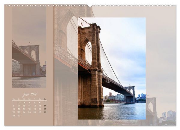 Produktbild: New York - einmal anders (Wandkalender 2026 DIN A2 quer), CALVENDO Monatskalender