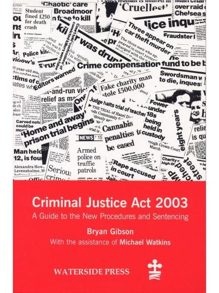 Produktbild: Criminal Justice Act 2003