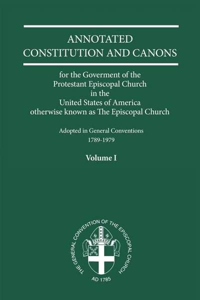 Produktbild: Annotated Constitutions and Canons Volume 1