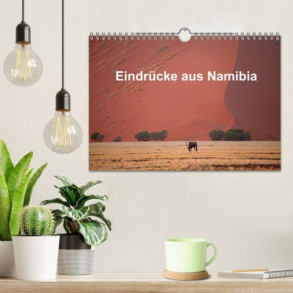 Produktbild: Eindr&uuml;cke aus Namibia (Wandkalender 2026 DIN A4 quer), CALVENDO Monatskalender
