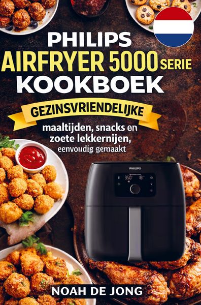 Produktbild: Jong, N: Philips Airfryer 5000 Serie XXL Kookboek