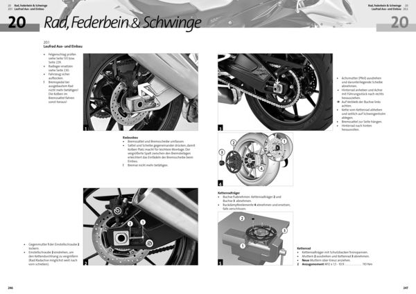 Produktbild: BMW S 1000 RR, R, XR Reparaturanleitung