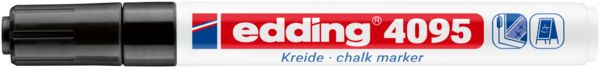 Produktbild: edding 4095 Kreidemarker Window Marker 2-3mm schwarz