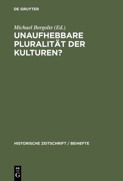 Produktbild: Unaufhebbare Pluralit&auml;t der Kulturen?