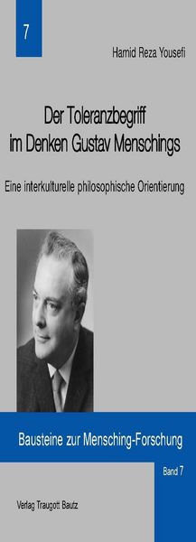Produktbild: Der Toleranzbegriff im Denken Gustav Menschings