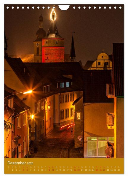 Produktbild: Kitzingen im Hochformat (Wandkalender 2026 DIN A4 hoch), CALVENDO Monatskalender