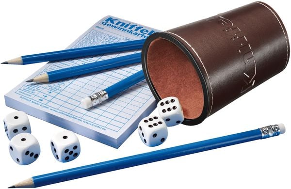 Produktbild: Schmidt Spiele - Kniffel - Kniffel mit Lederwürfelbecher
