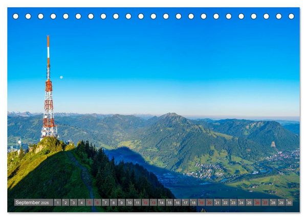 Produktbild: Faszination Oberallg&auml;u (Tischkalender 2026 DIN A5 quer), CALVENDO Monatskalender
